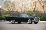 Ford Thunderbird E-Code Convertible Black 1957 года